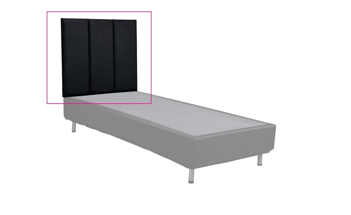 Modal zidni panel 90x80x5cm crni