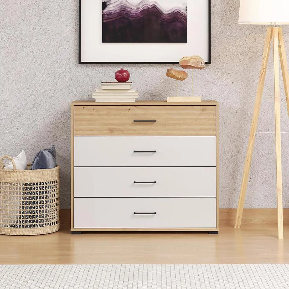 Modena komoda 93x40x82 cm artisan/kašmir