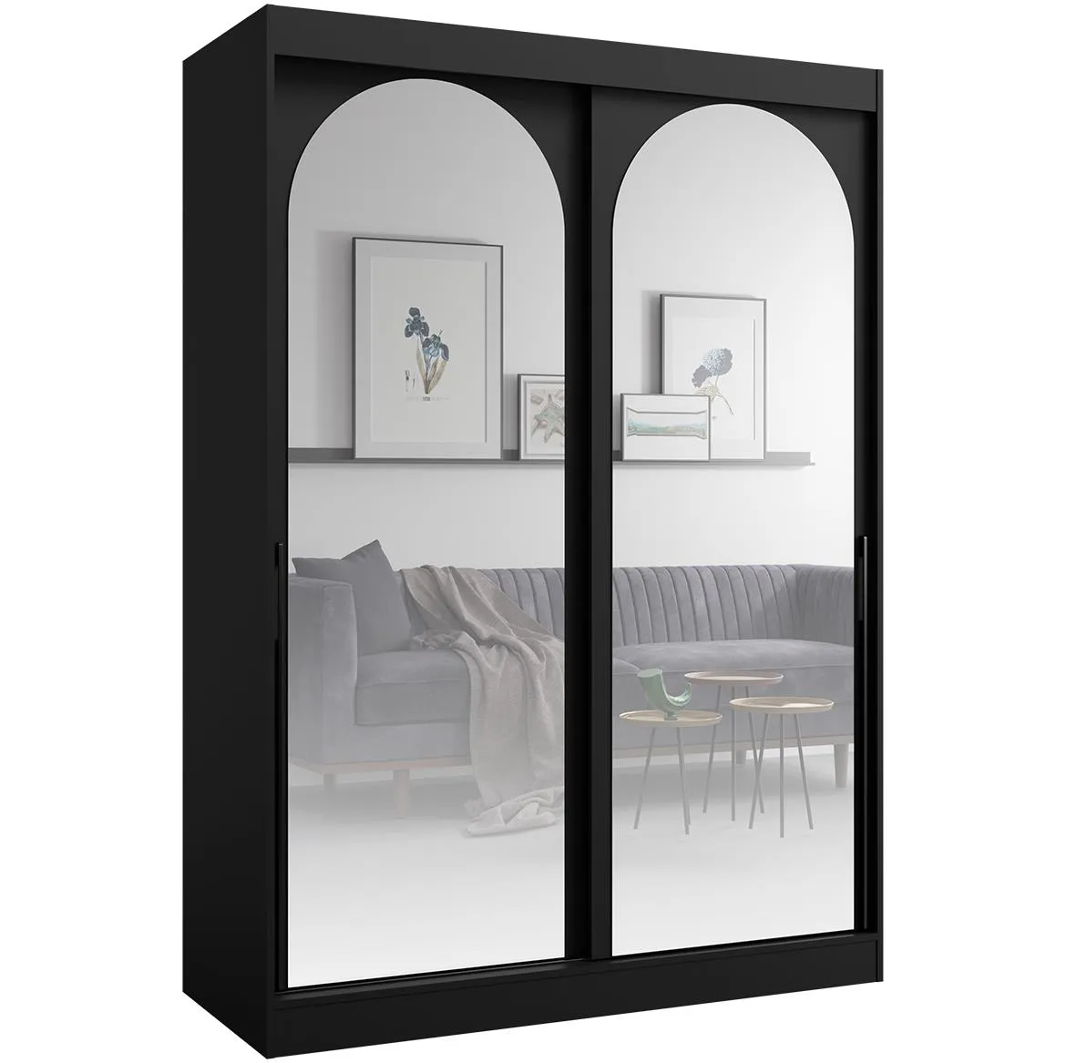 Modin 150 klizni ormar 150x65x215 crni