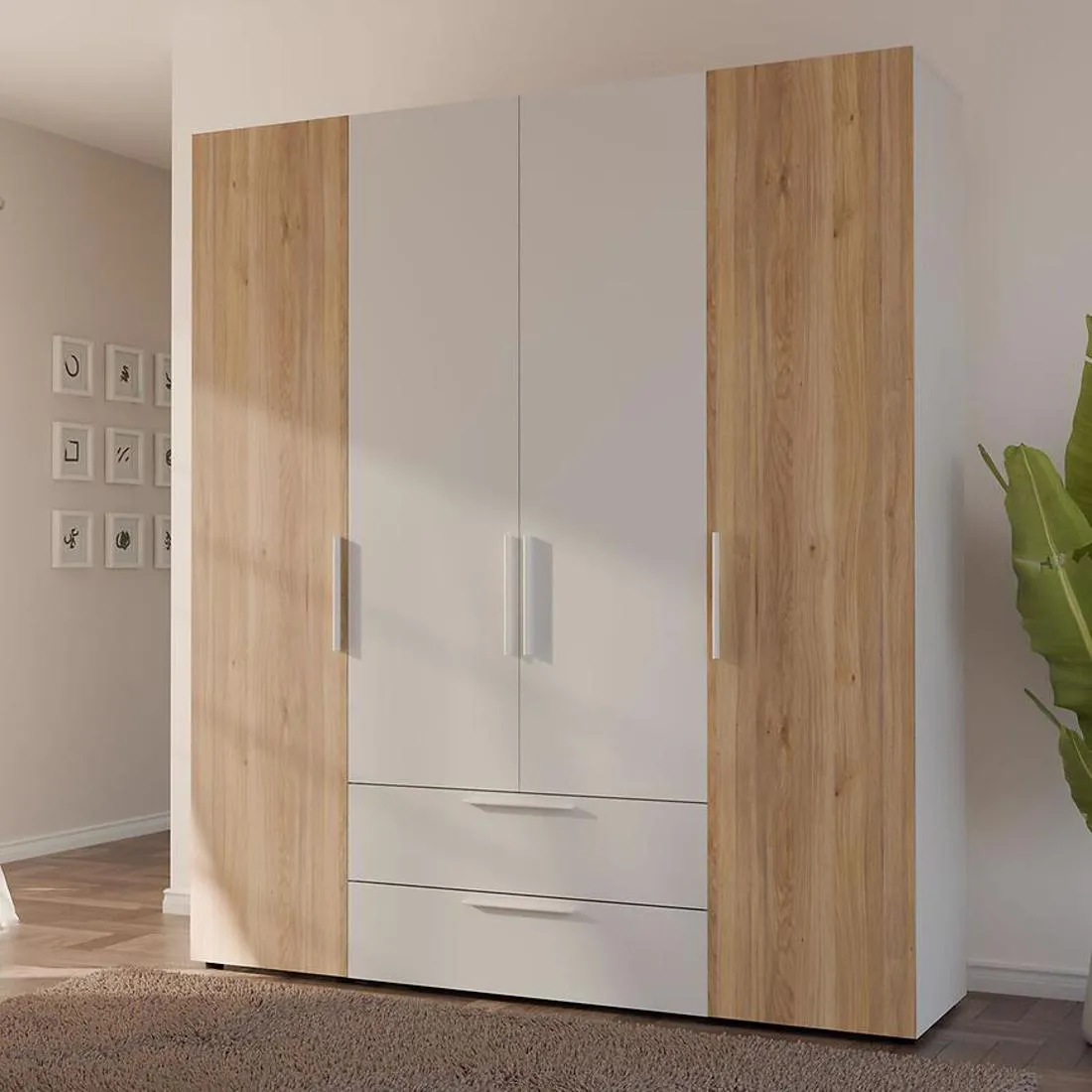 Moduklix fronta ormara 150,1x25 cm sjajno bela