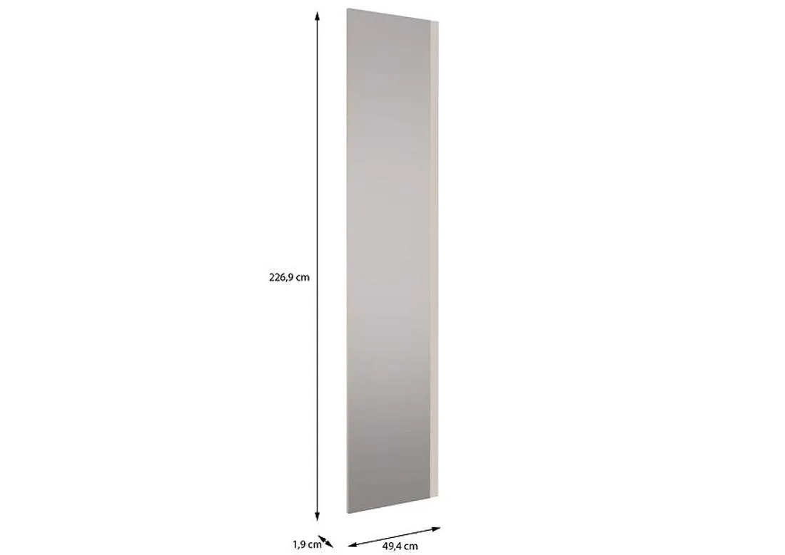Moduklix fronta ormara sa ogledalom 49.4x226.9 cm pešcano bež