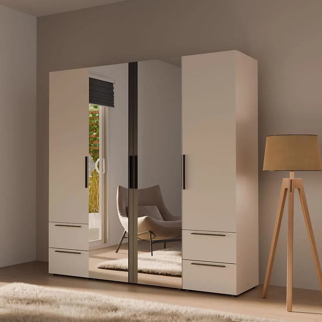 Moduklix korpus garderobera 49.7x204.5 cm pešcano bež