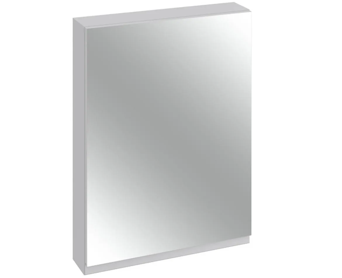 Moduo 60 kupatilski ormar sa ogledalom 59,5x14,1x80 cm sivi