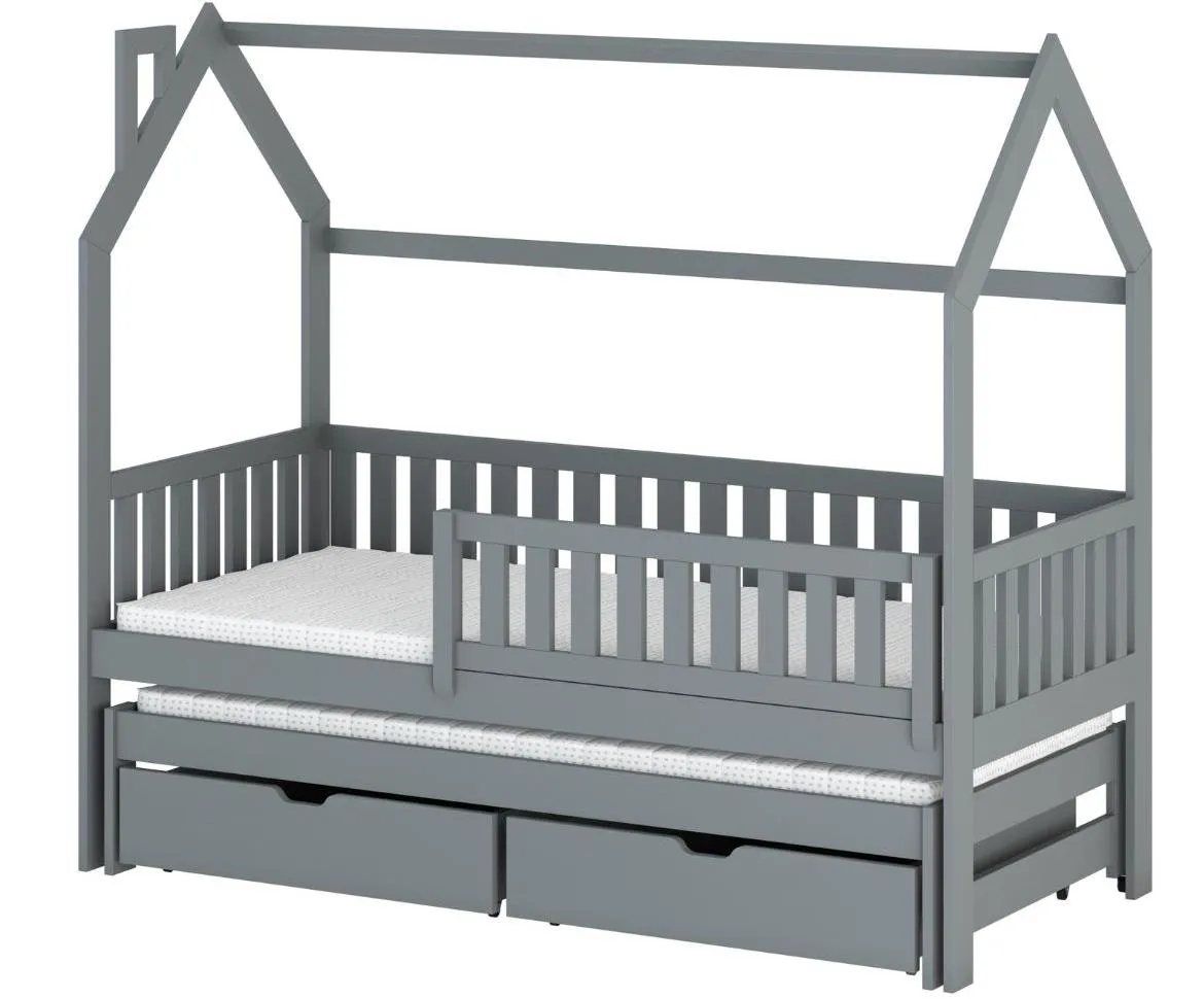 Monkey  krevet 86x164x166,5 cm sivi