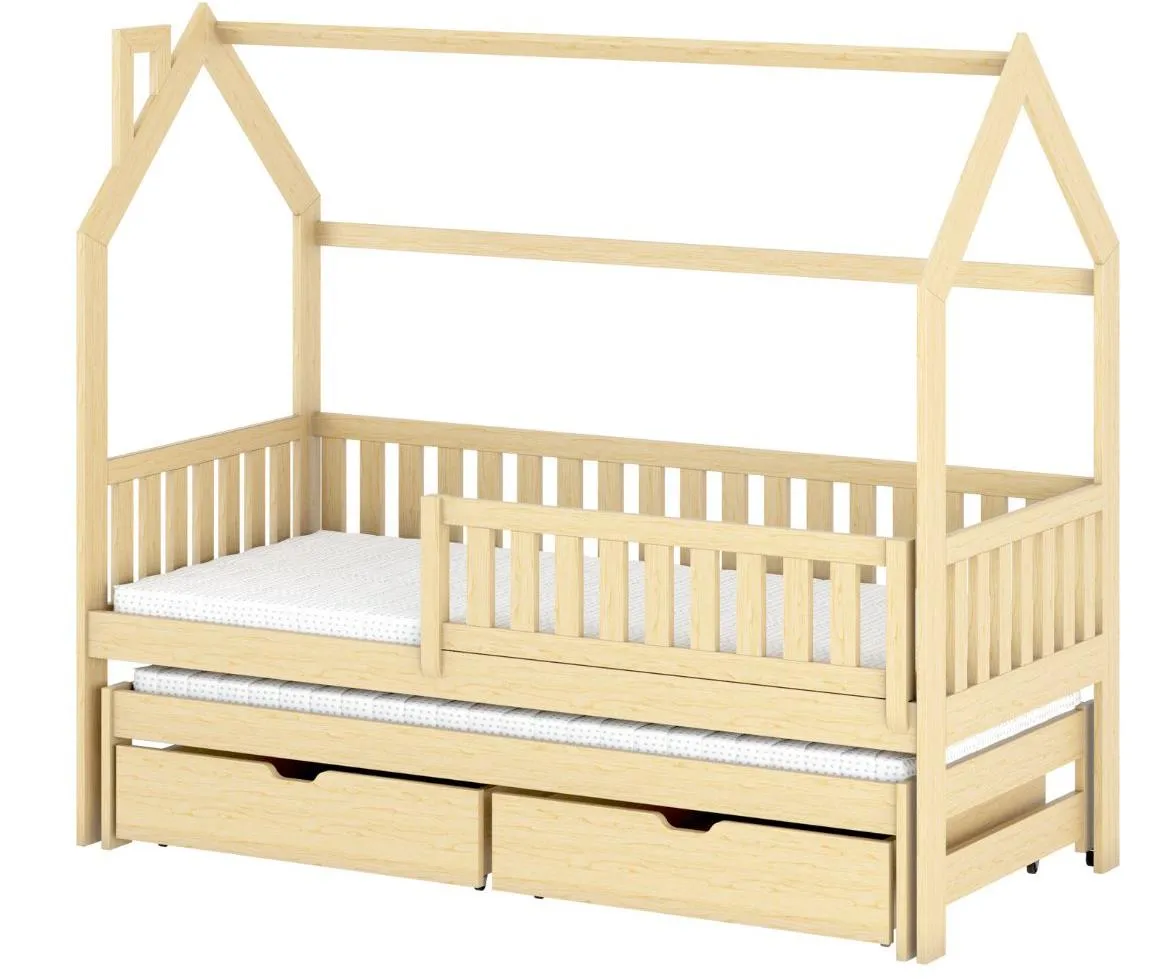 Monkey  krevet 96x204x166,5 cm natur