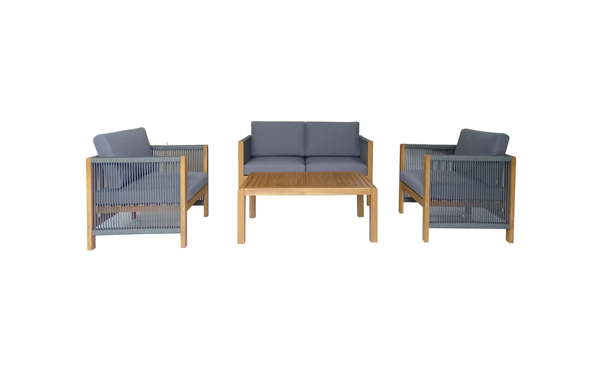 Monza drveni baštenski set