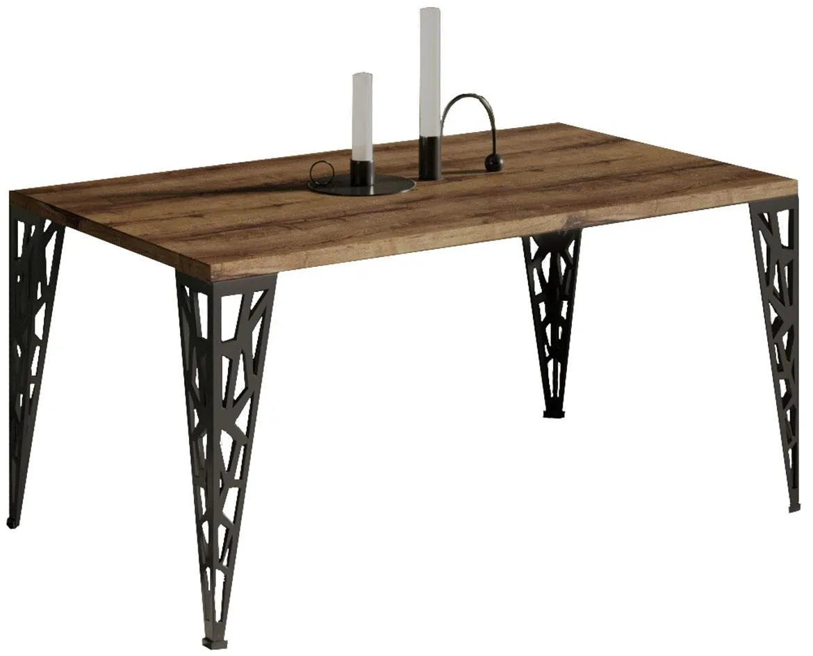 Monza klub sto 100x60x51 cm tamni hrast