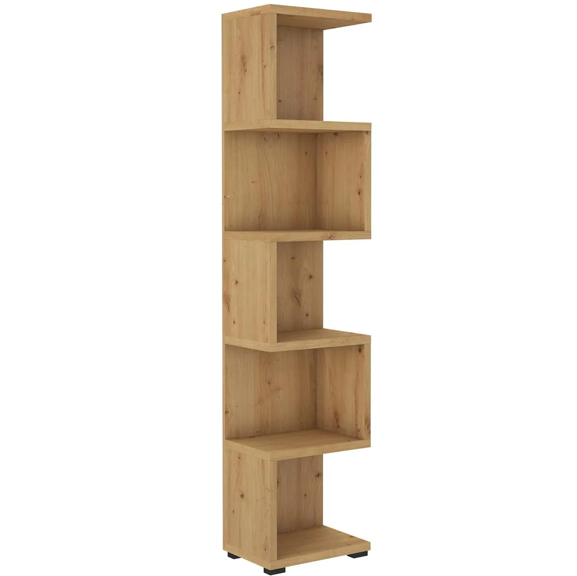 More 01 polica 42x30x184 cm artisan hrast