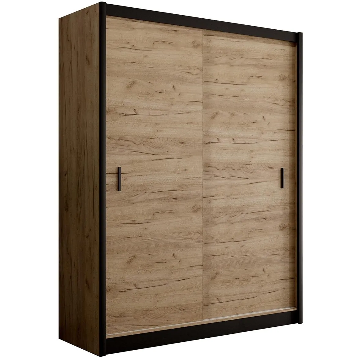 Multi 203 klizni ormar 2 vrata 203x61x215 cm hrast