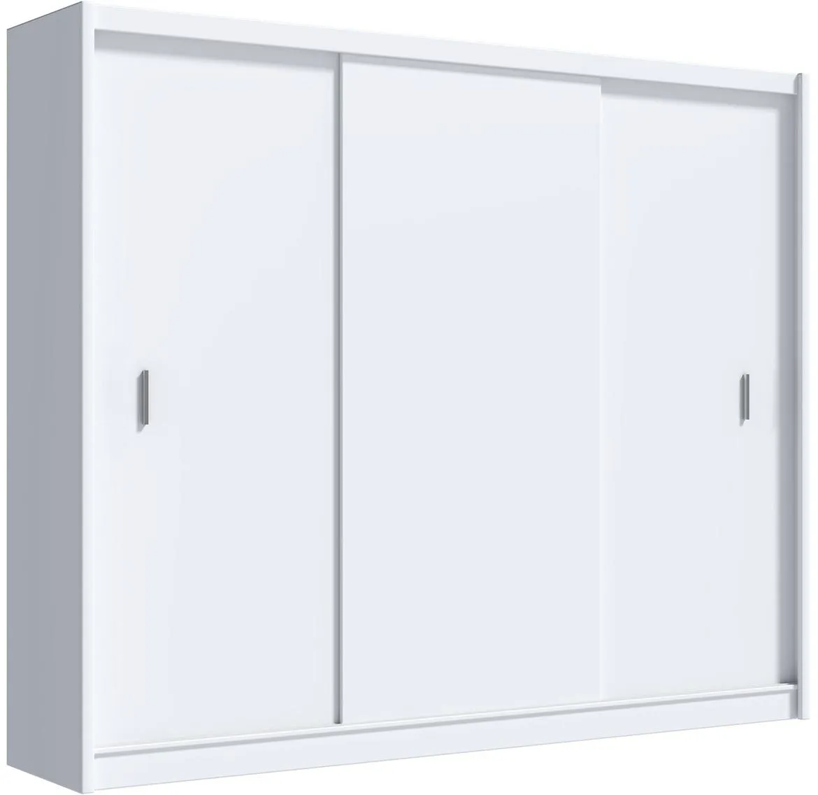 Multi 250 klizni ormar 3 vrata 250x61x215 cm beli
