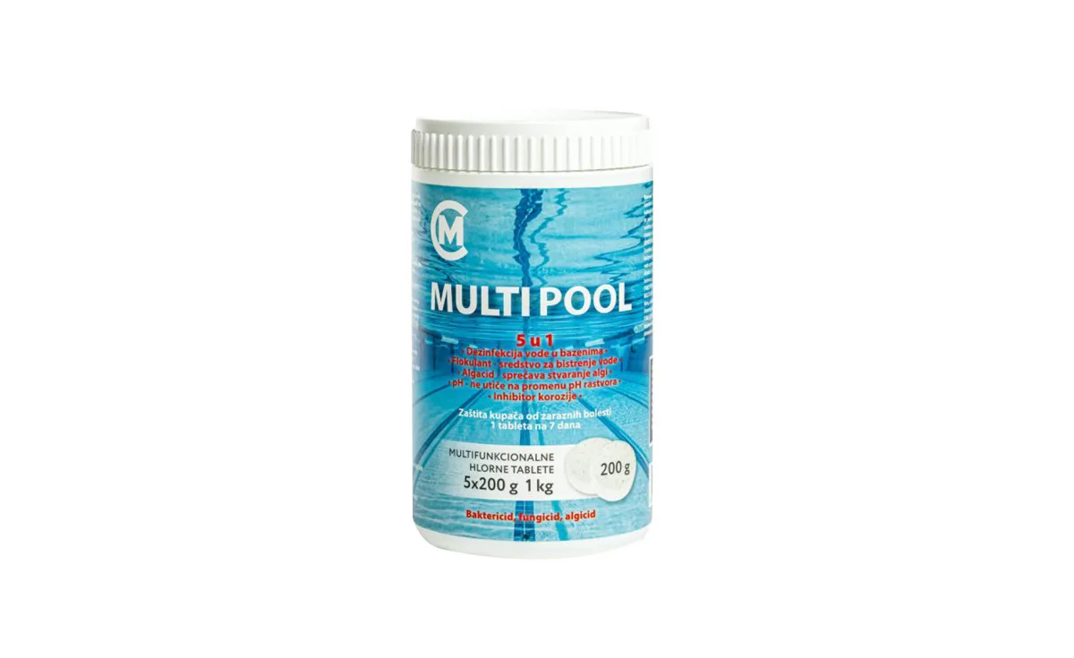 Multi-Pool tablete 5 u 1, 5x200gr/1kg