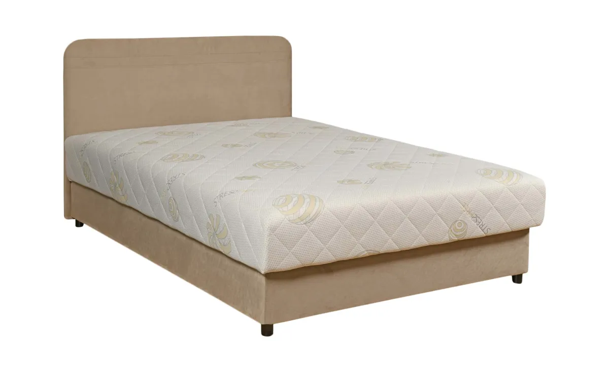 Nala 2 krevet sa prosotorm za odlaganje 140x205x100 cm bež