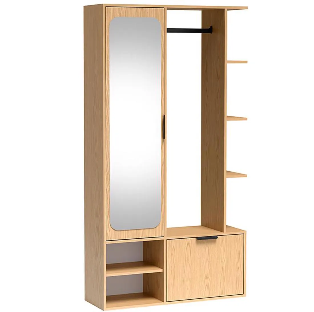 Nala predsoblje 100x33x189.4 cm hrast