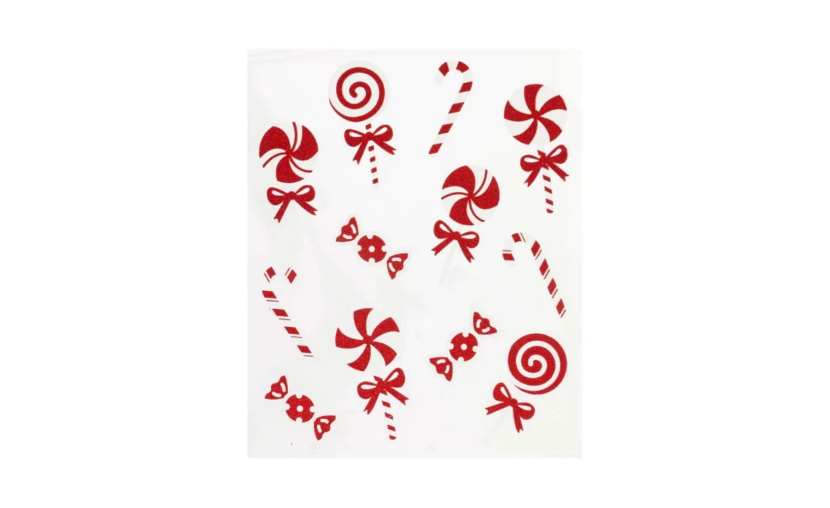 Nalepnica za prozor Candy cane