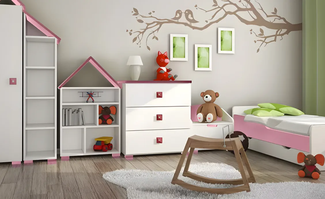 Nameštaj za dečiju sobu Baby Best II inspiracije