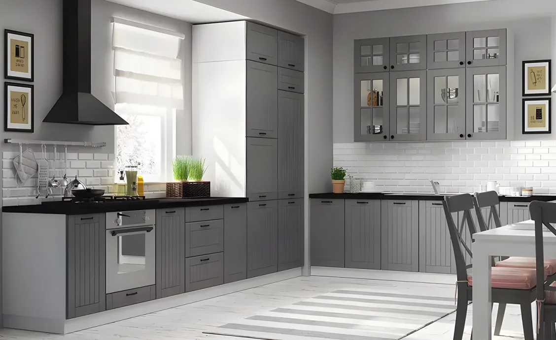 Nameštaj za kuhinju Lora grey inspiracije