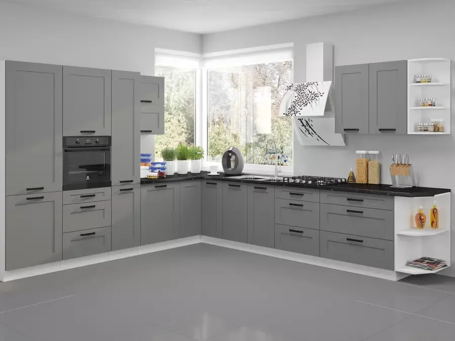 Nameštaj za kuhinju Luna dustgrey II inspiracije