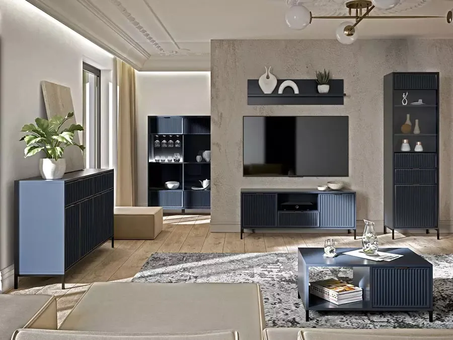 Namještaj za dnevni boravak Link a Style indigo inspiracije