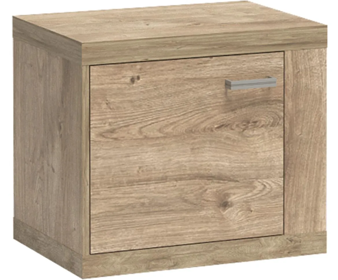 Natural N-18  nocni ormaric 1 vrata 57x40,5x51 cm natur