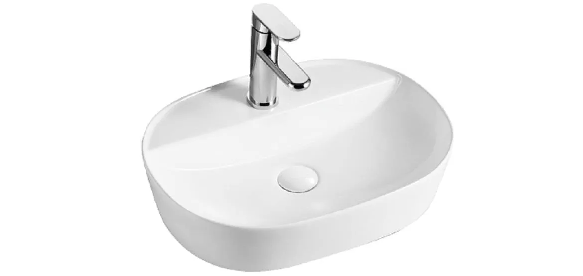 Neptun 50 umivaonik keramicki 50,5x38,5x12 beli