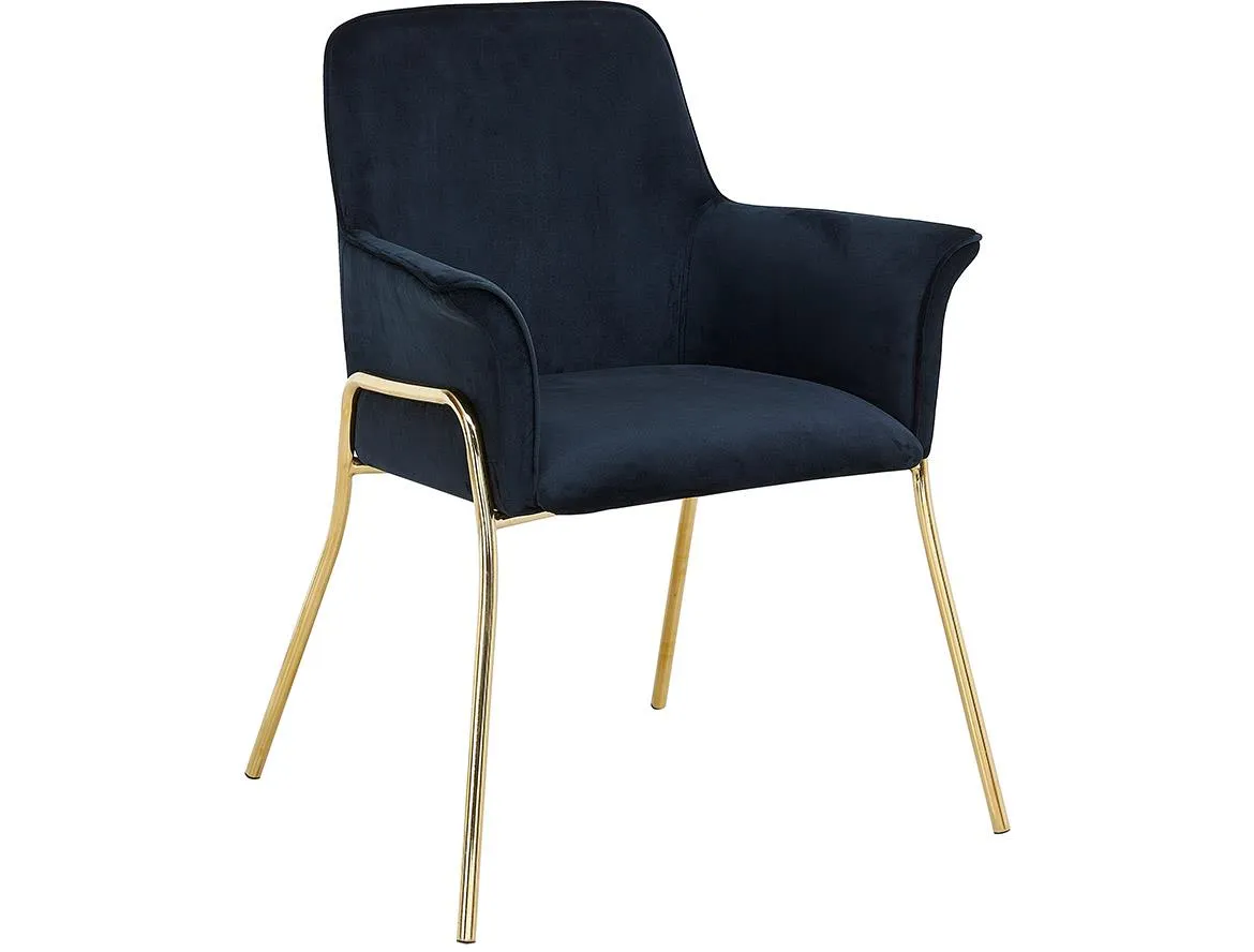 Nero 80363 stolica 67x63x87 cm crno/zlatna