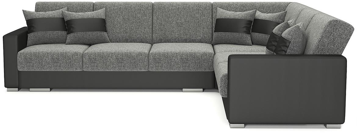 Nero ugaona garnitura s ležajem i prostorom za odlaganje  230x308x84 reverzibilna Madrid 1100 + Berl