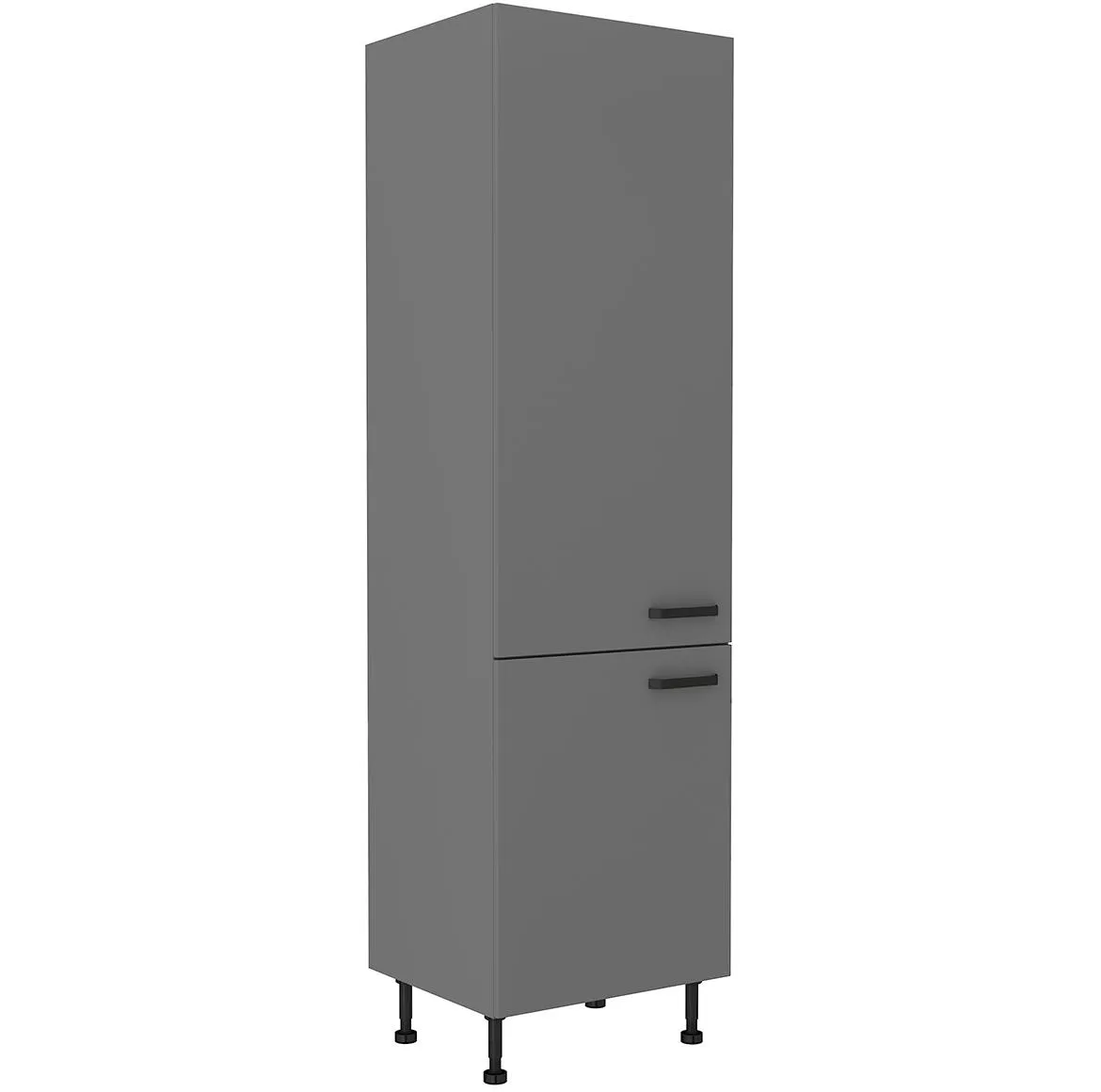 Nessa 60lo-215 2f ormar 2 vrata 60x55x215 tamno sivi