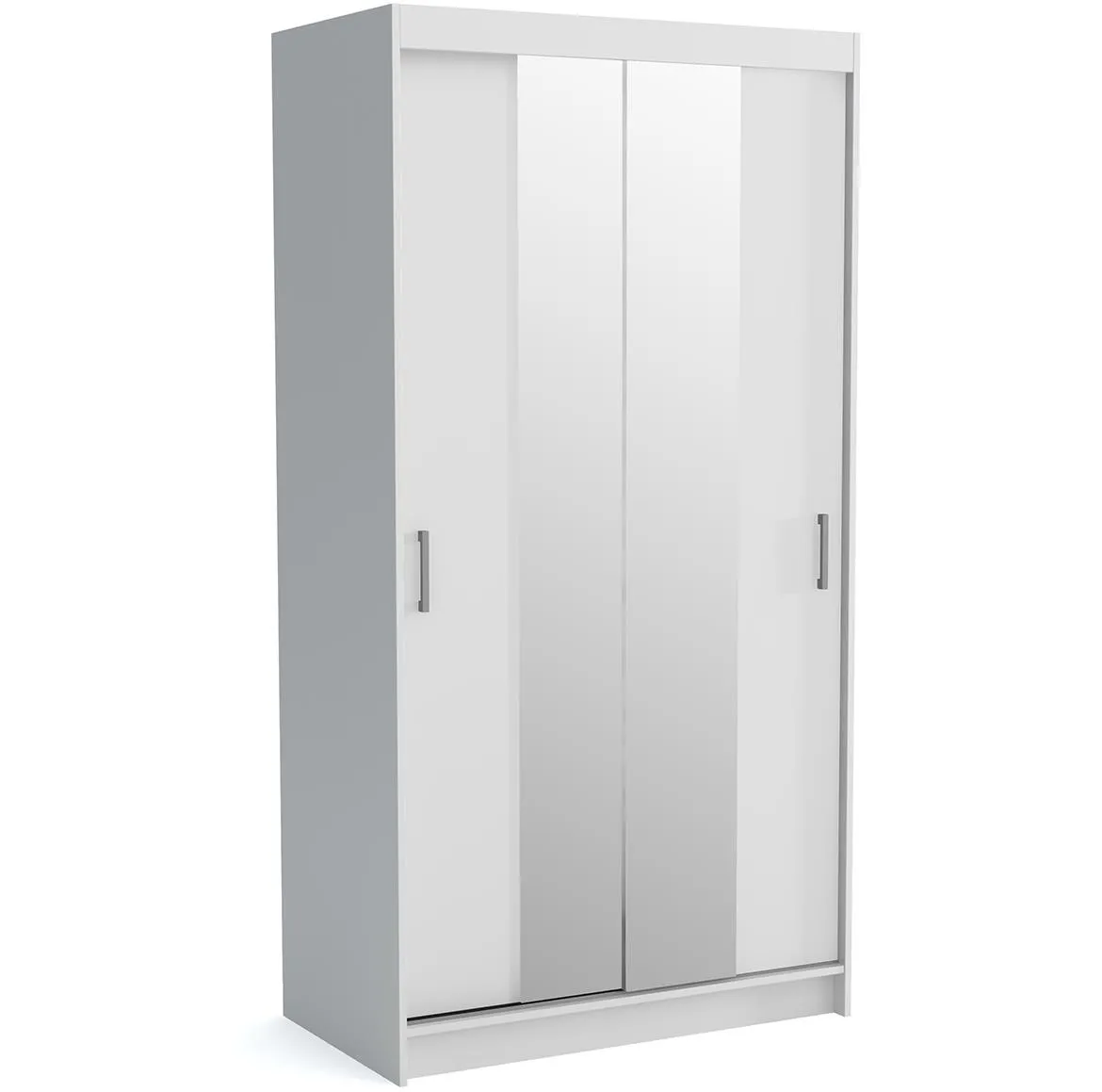 Nico ormar 2 vrata/ogledalo 110x60x215,5 beli