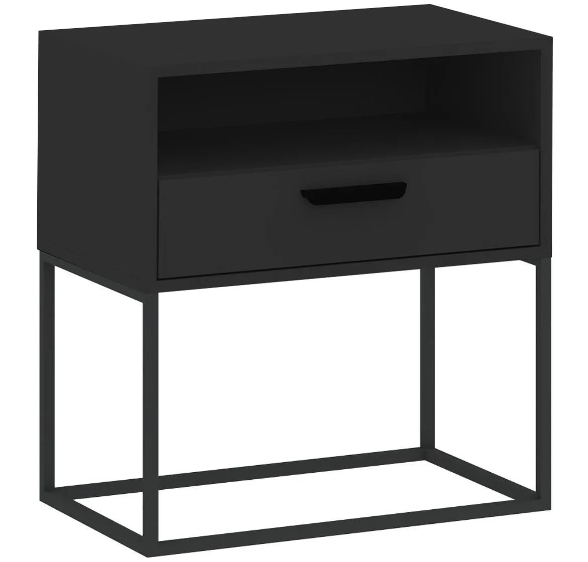 Nocni ormaric 1S-60 60x38,5x65 cm antracit