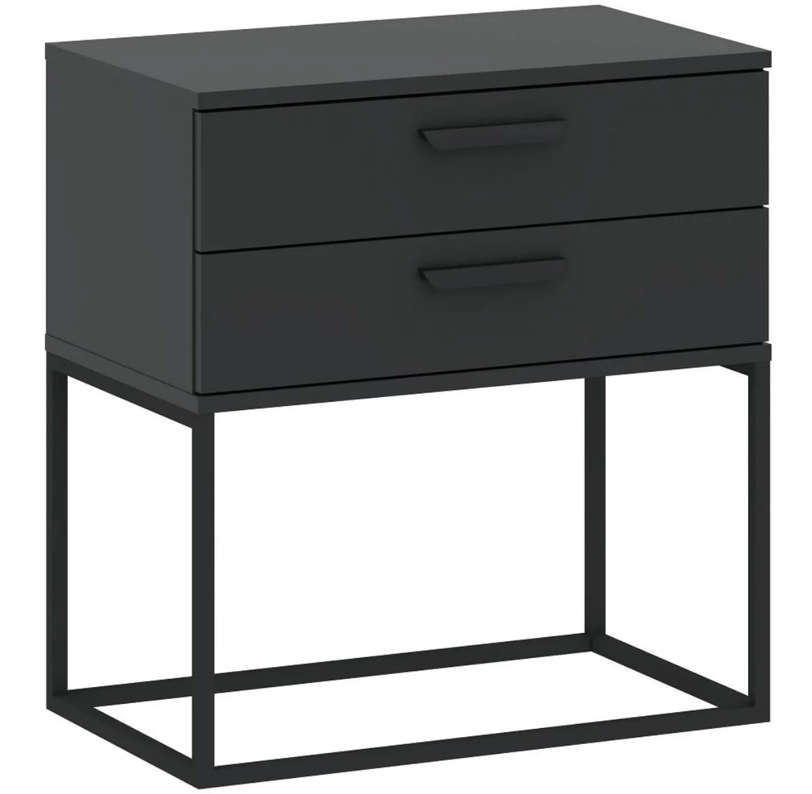 Nocni ormaric 2S-60 60x38,5x65 cm antracit