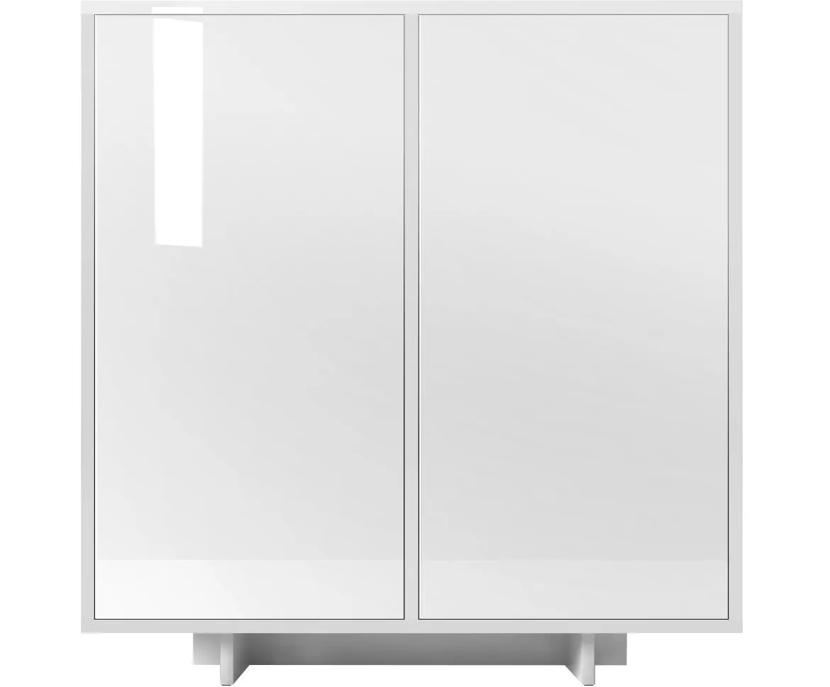 NOMA N02 komoda 2 vrata 102x40x107 cm bela