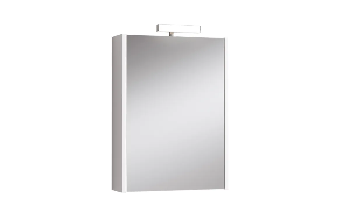 Nora 2 kupatilski ormarić 1 vrata/ogledalo + LED 51,5x15,5x70 cm
