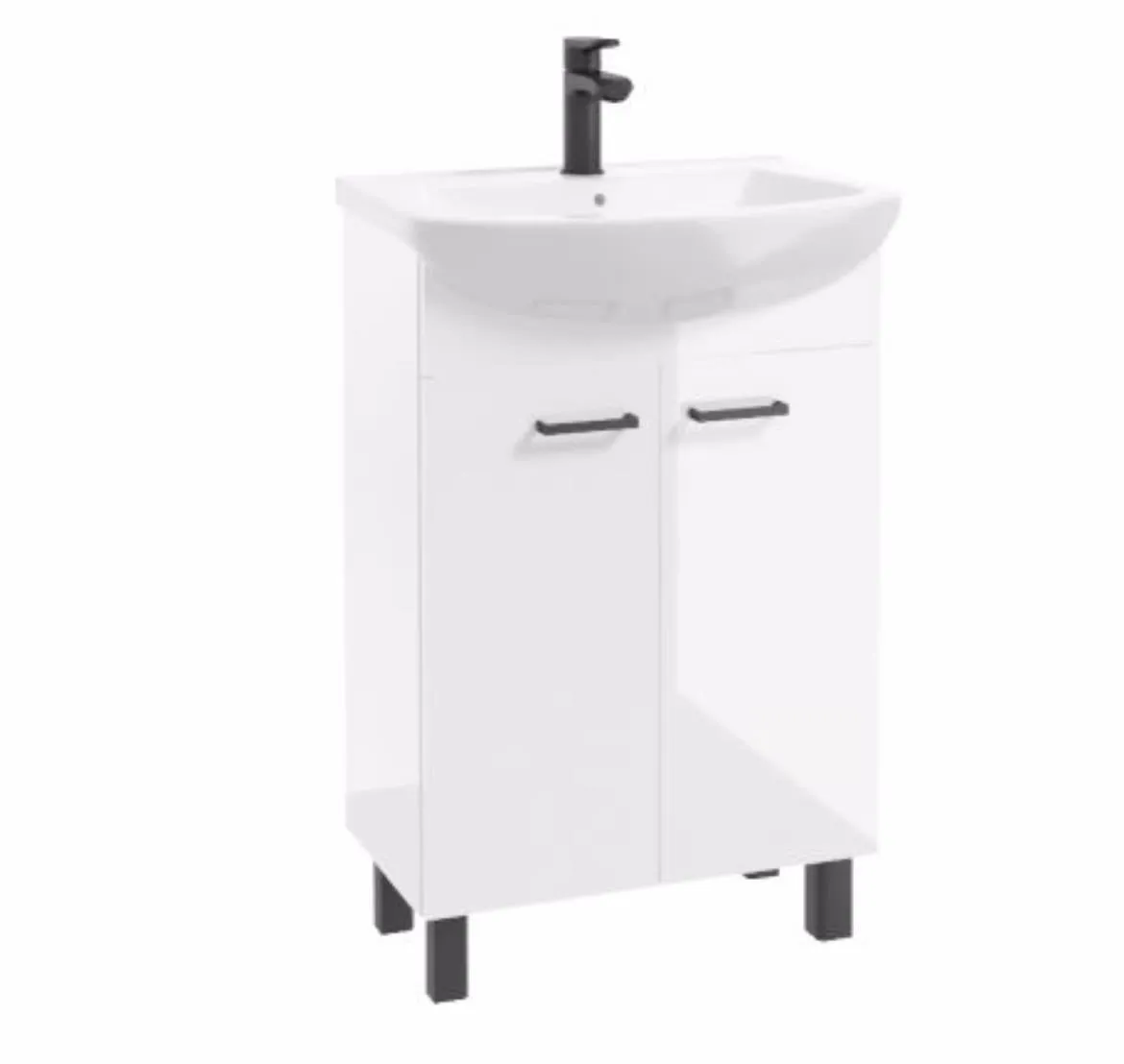 Novelty D50 2D0S baza s umivaonikom 50x30x83 bela