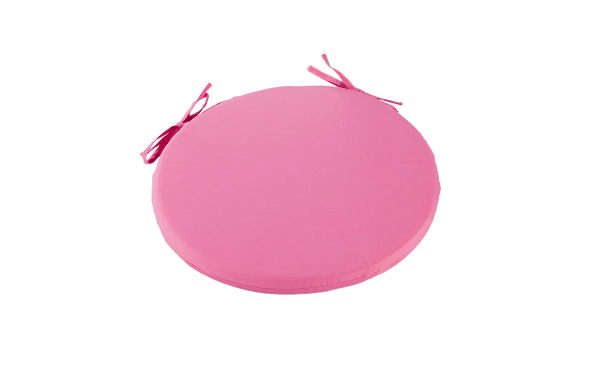 Ocean baštenski jastuk okrugli D40x3 cm roze