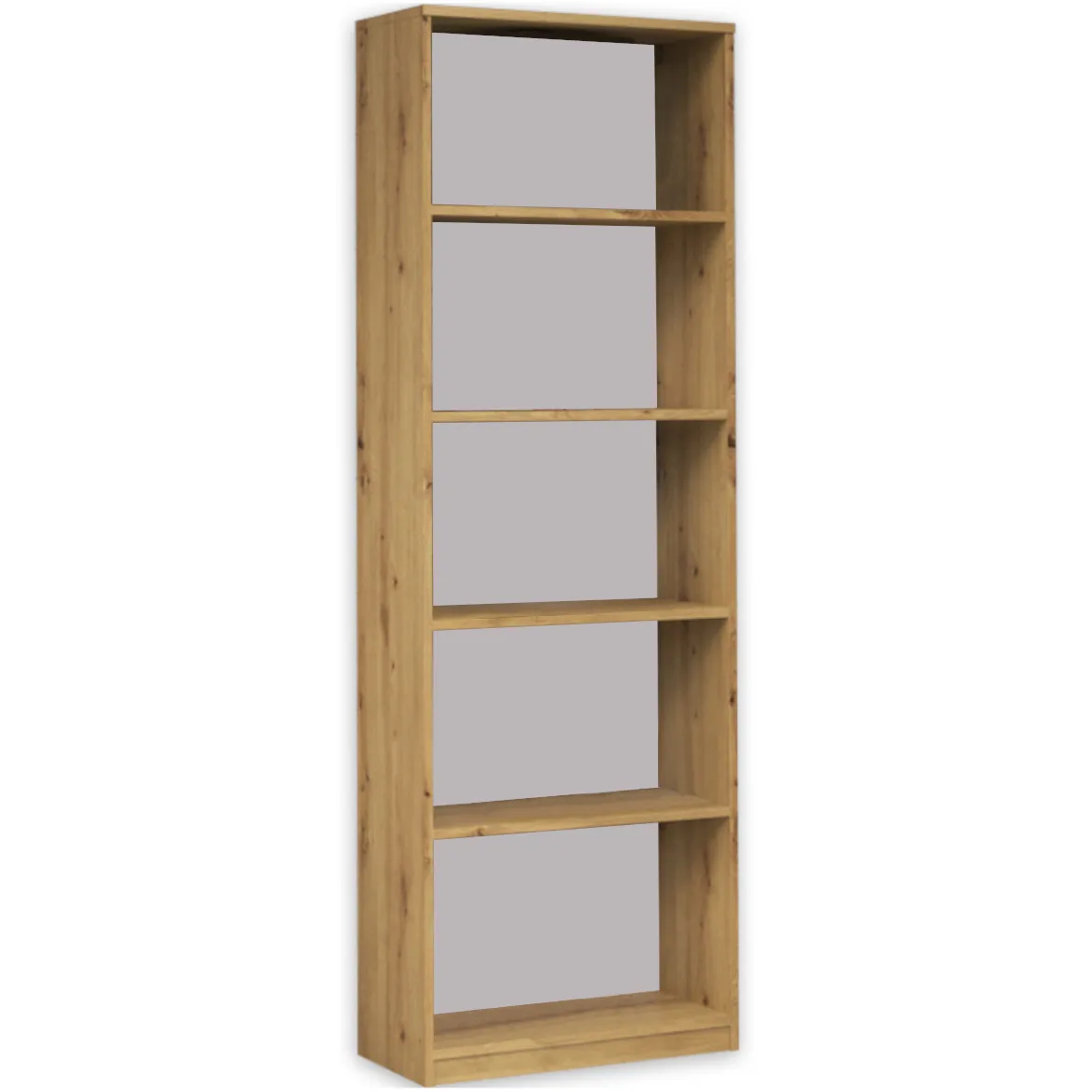 Office polica 5 otvora 40x30x182 natur