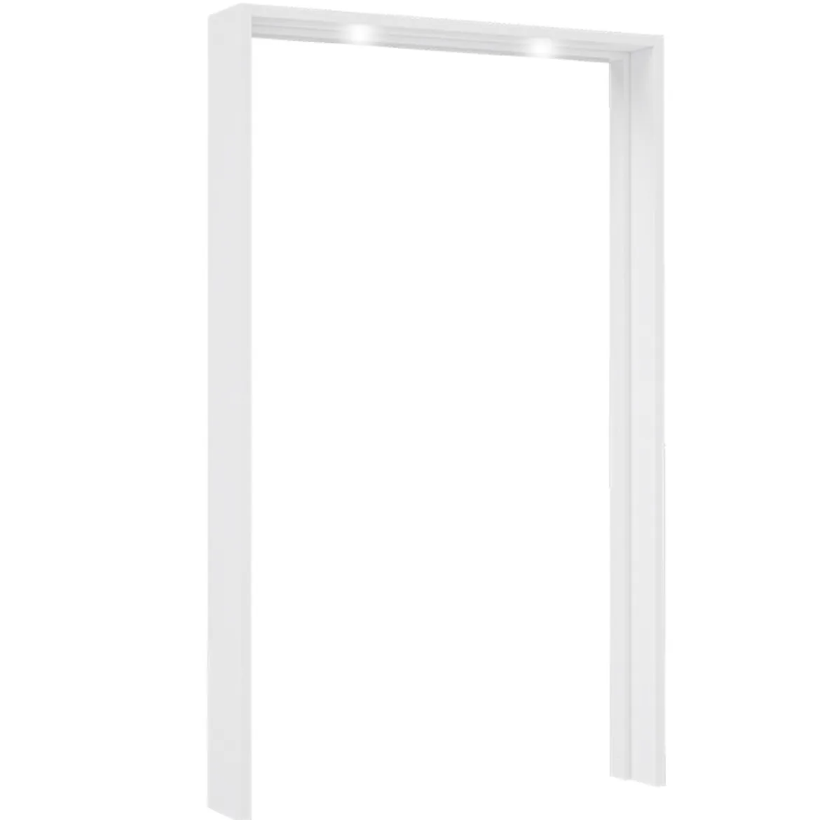 Okvir za Ormar Sapporo s rasvetom 131,1x23,8x215,9 bela