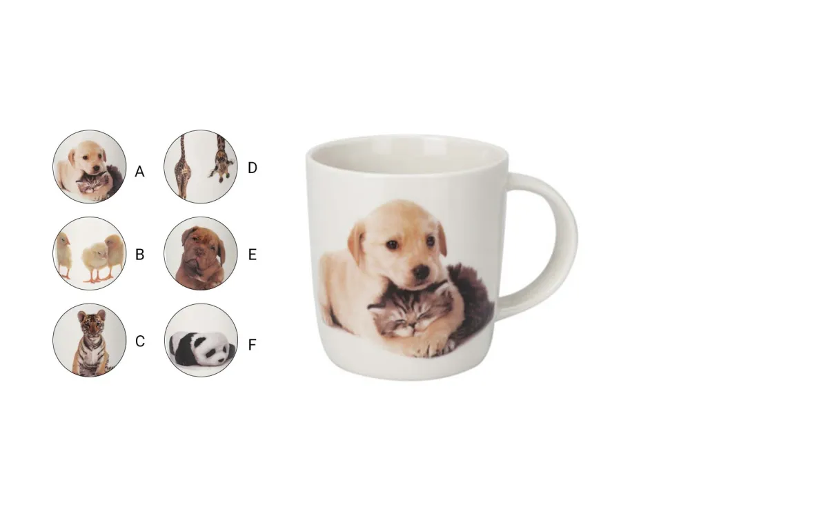 Šolja Animal 350ml više motiva