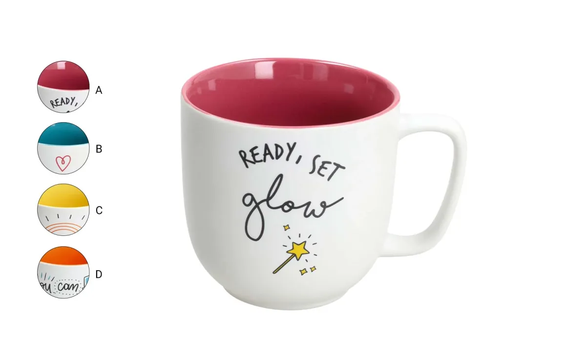 Šolja Iris Color Block 440ml više boja