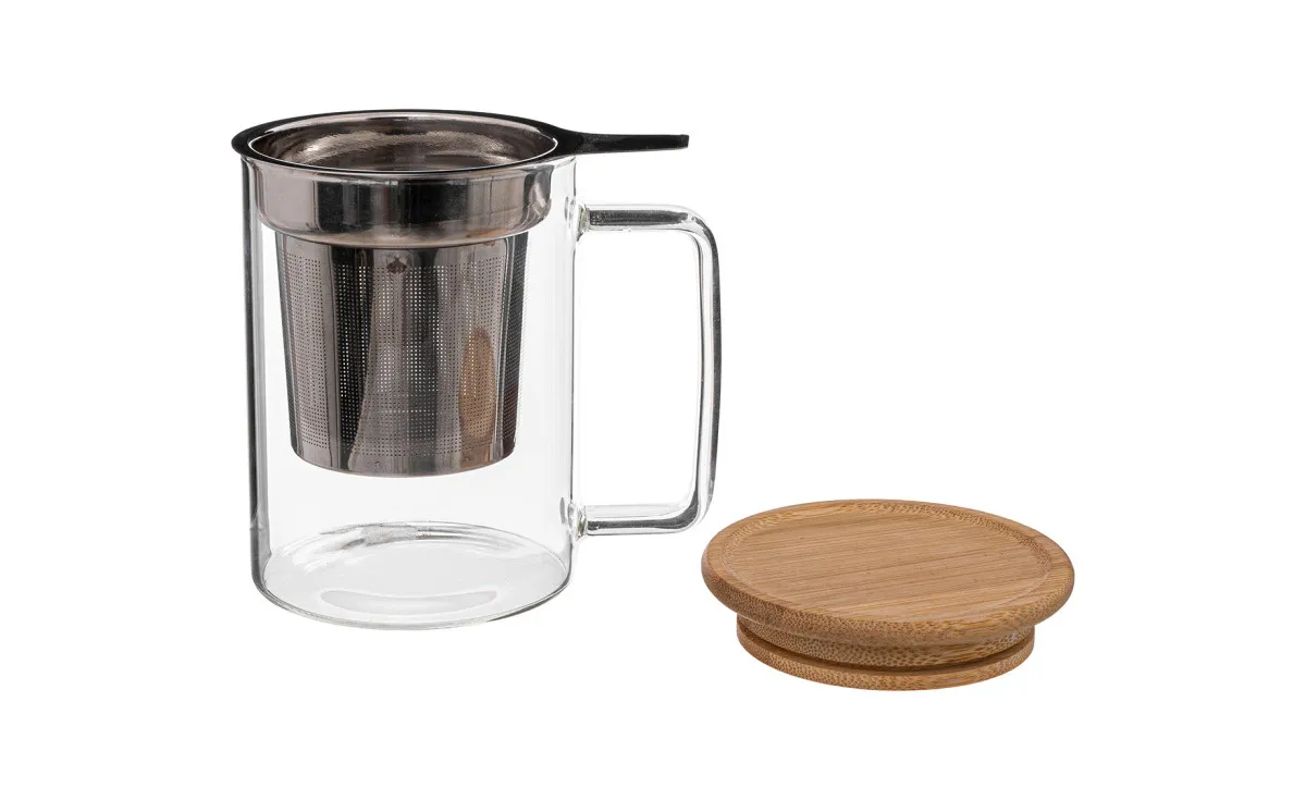 Šolja sa dodatkom za čaj Mia 450ml