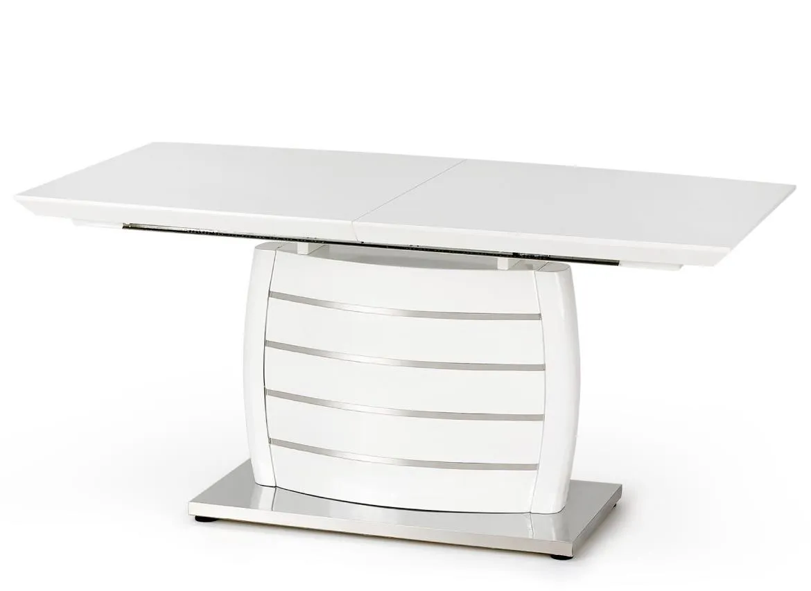 Onyx sto 160/200x90 cm Mdf/Steel - bela