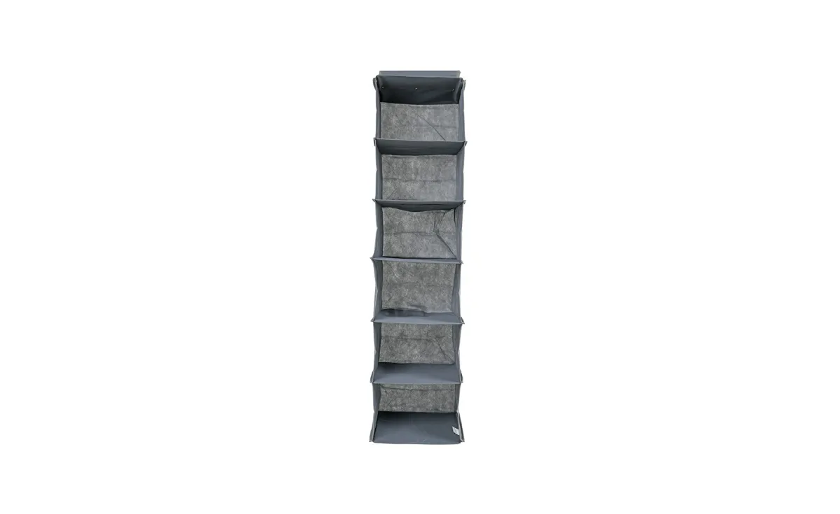 Organizator za odeću Irene 30x30x120cm sivi