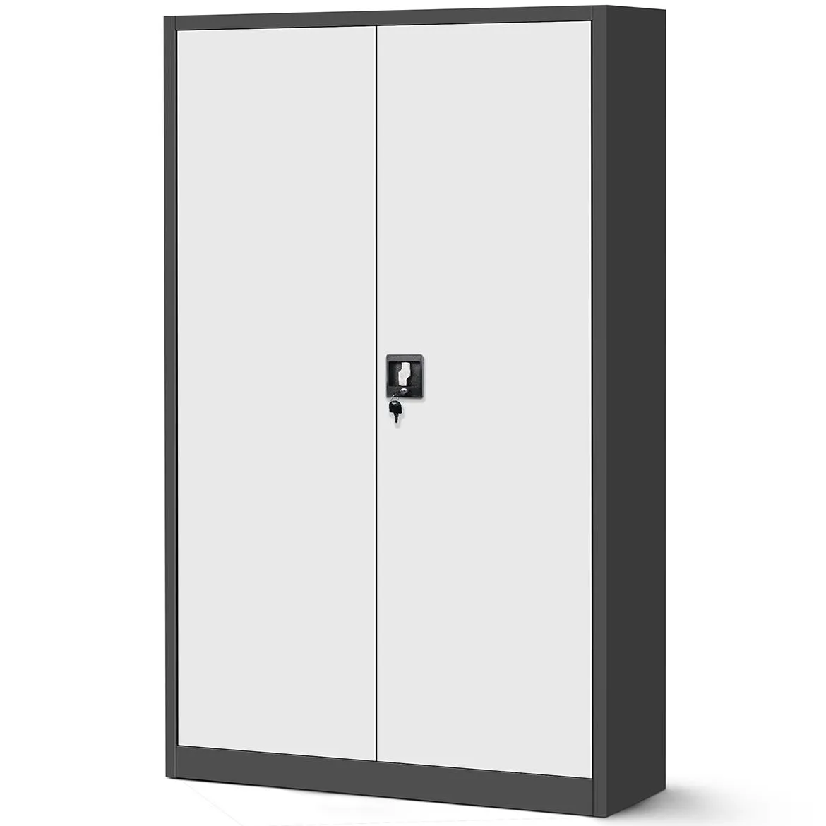 Ormar ?an 2, metal, antracit/bela 115X40X185