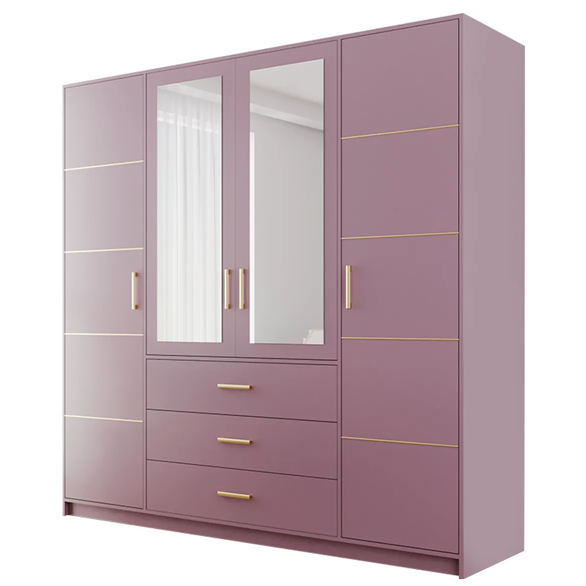 Ormar Bali 4 vrata + 3 fioke  196x58x200 cm