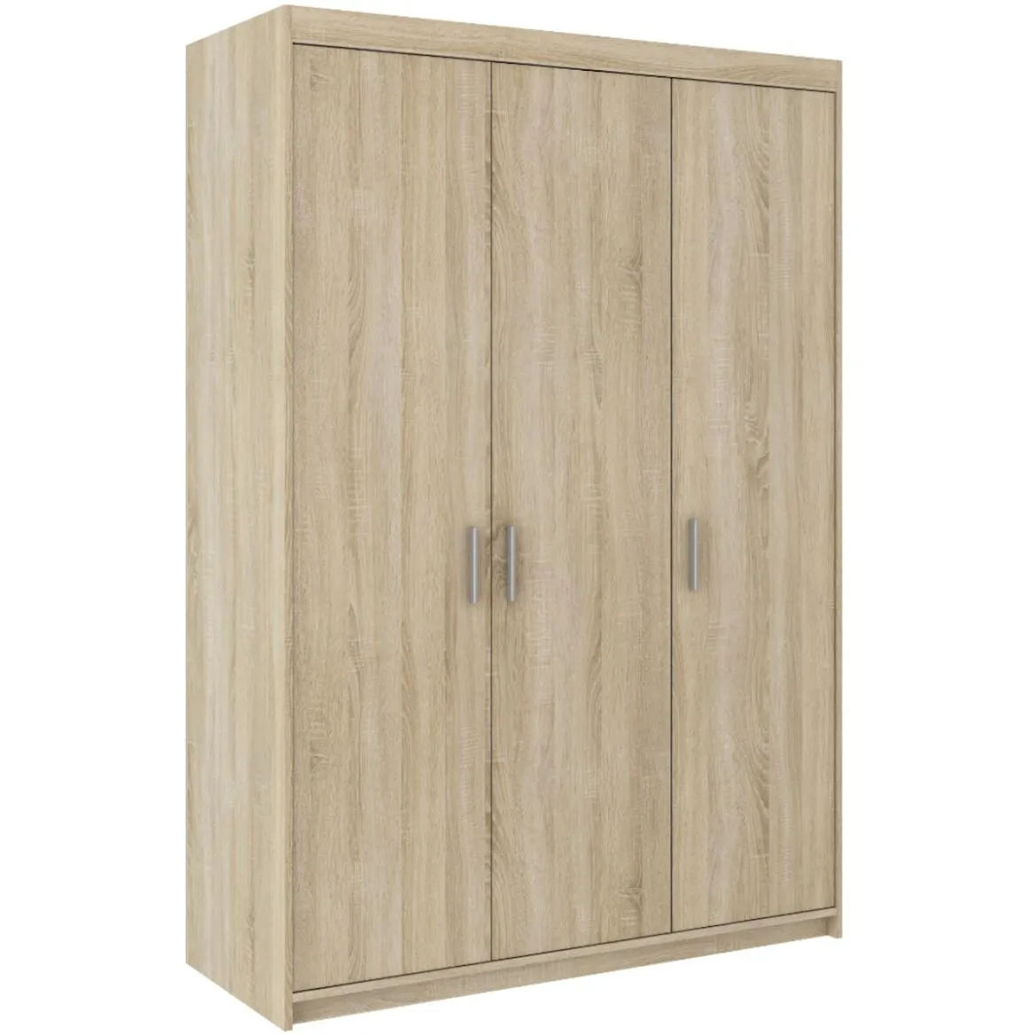 Ormar Elena 3 vrata 133x53x190 cm natur(sonoma hrast)