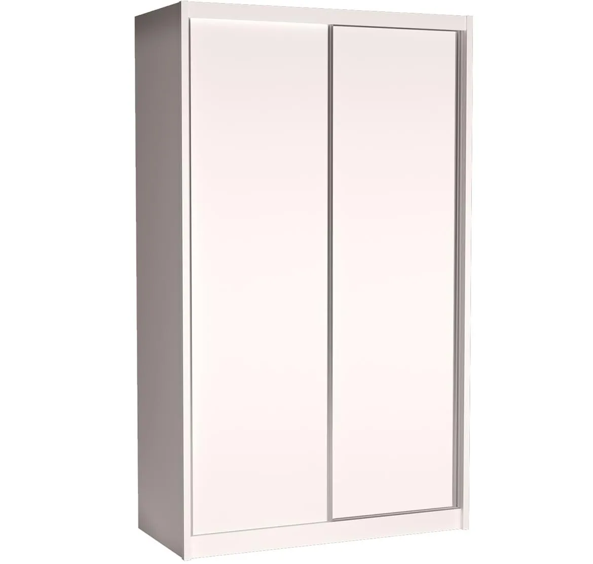 Ormar Karol 2 vrata 143x67x240 bela
