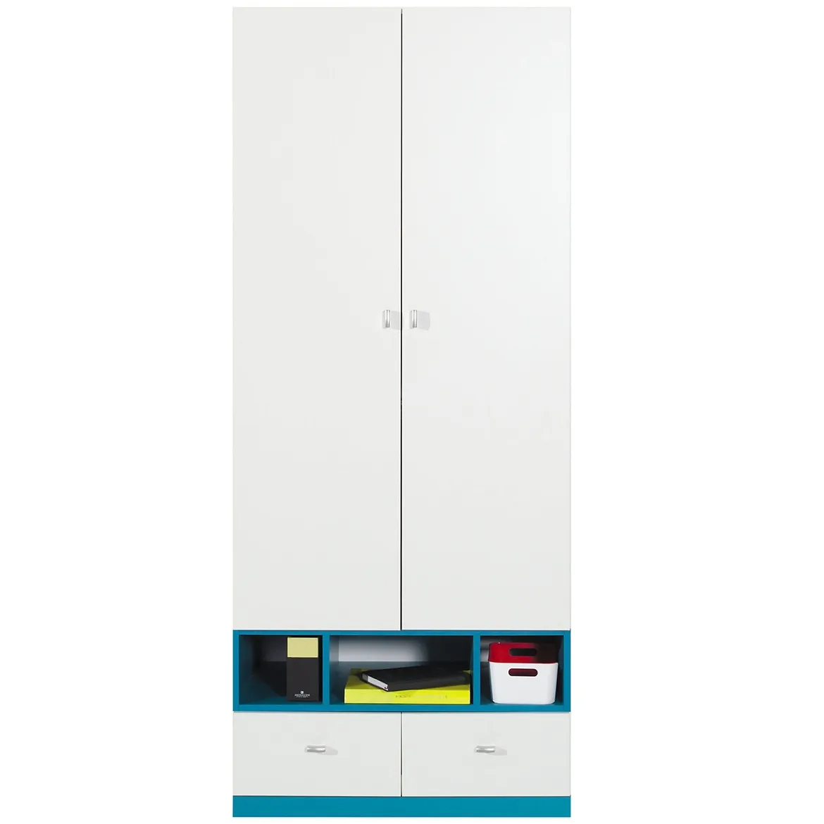 Ormar Mobi Mo-2 bela / tirkizna