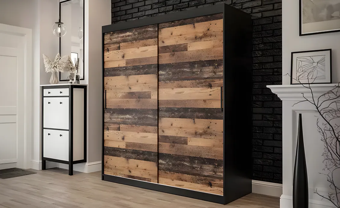 Ormar Old Wood za dnevni boravak inspiracije