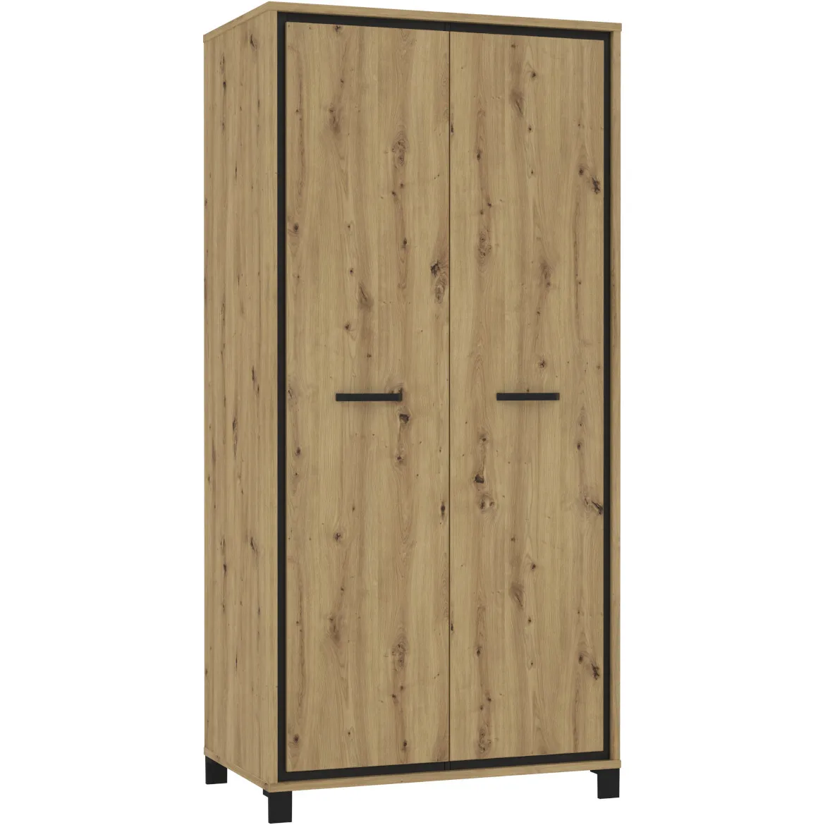 Ormar Trondheim 2 vrata 99x60,3x209 natur (artisan hrast)