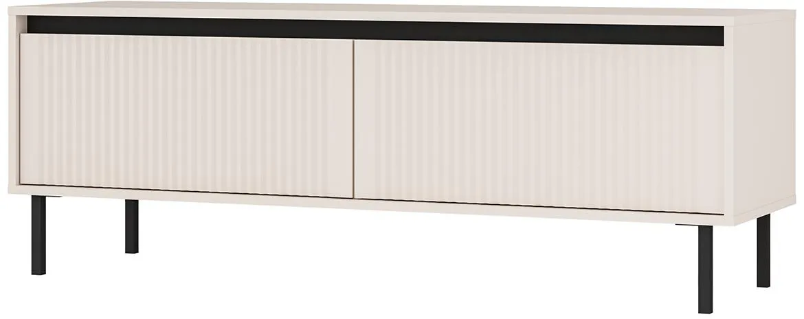 Osaka 302 2S tv komoda 2 fioke 140,2x40x50 cm bež