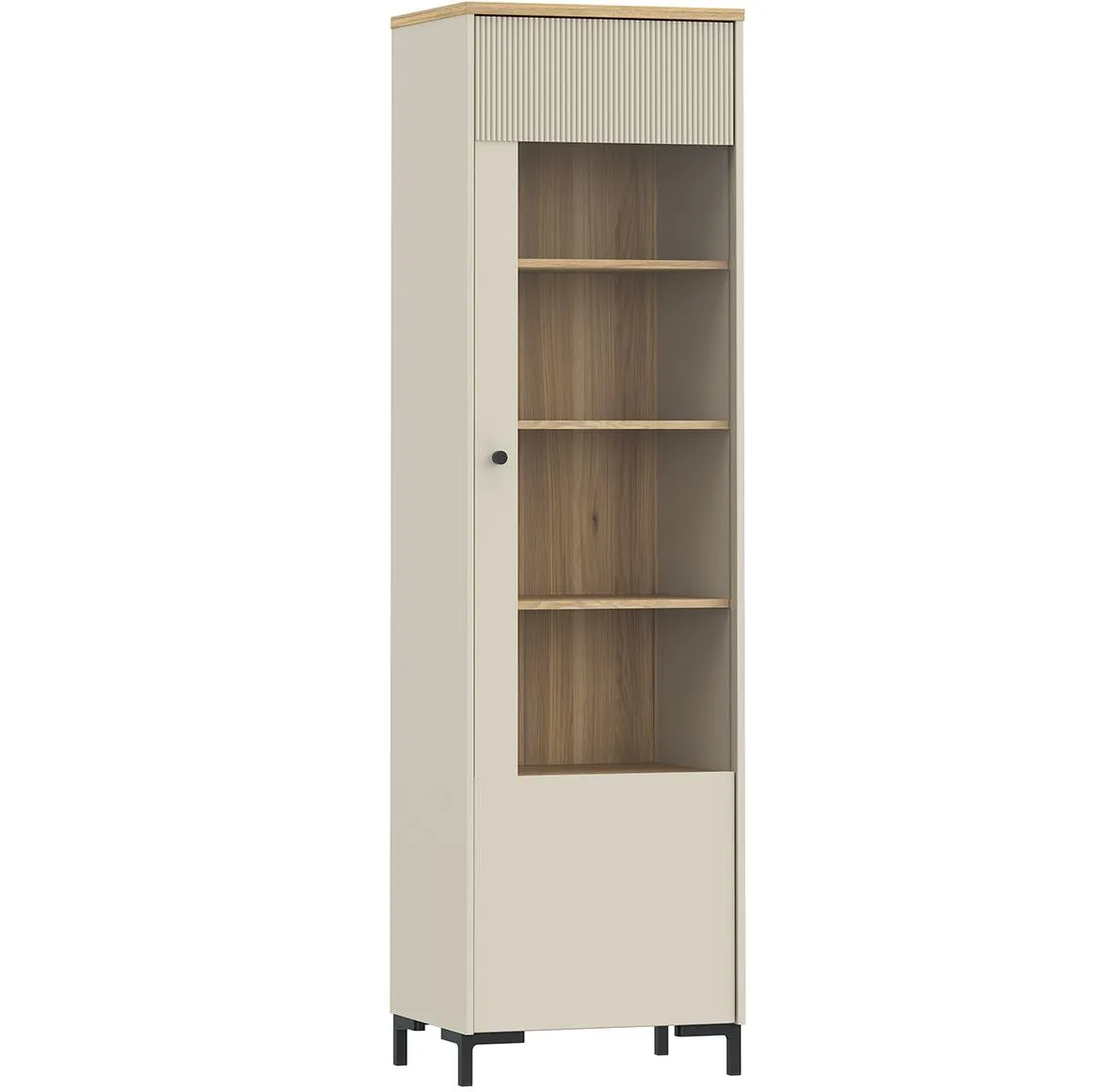 Palmerstonov BITV711-M846 vitrina 53,4x41,5x181,4 cm pesak/hrast